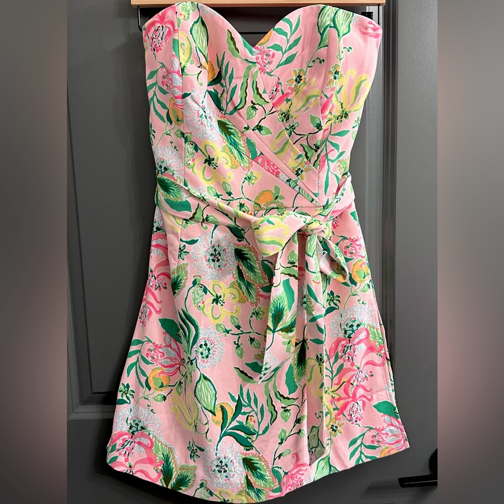 Lilly Pulitzer Kylo Strapless Skirted Romper